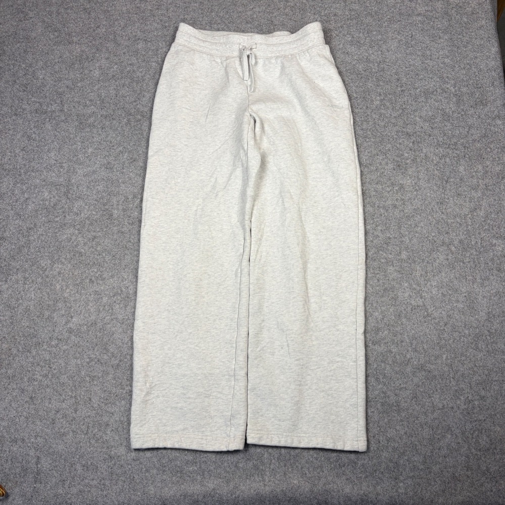 Aritzia Tna Sweatfleece Mega Wide Leg Sweatpants Heather Grey Small